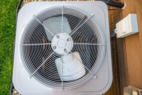 Broken AC Fan Motor in need of AC Repair in Austin, TX